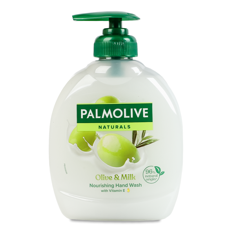 Мило рідке Naturals Milk&Olive 300мл з дозатором Palmolive
