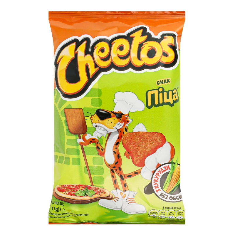 Палочки кукурузные Пицца Cheetos м/у 50г Cheetos(4823063125659): купить ...