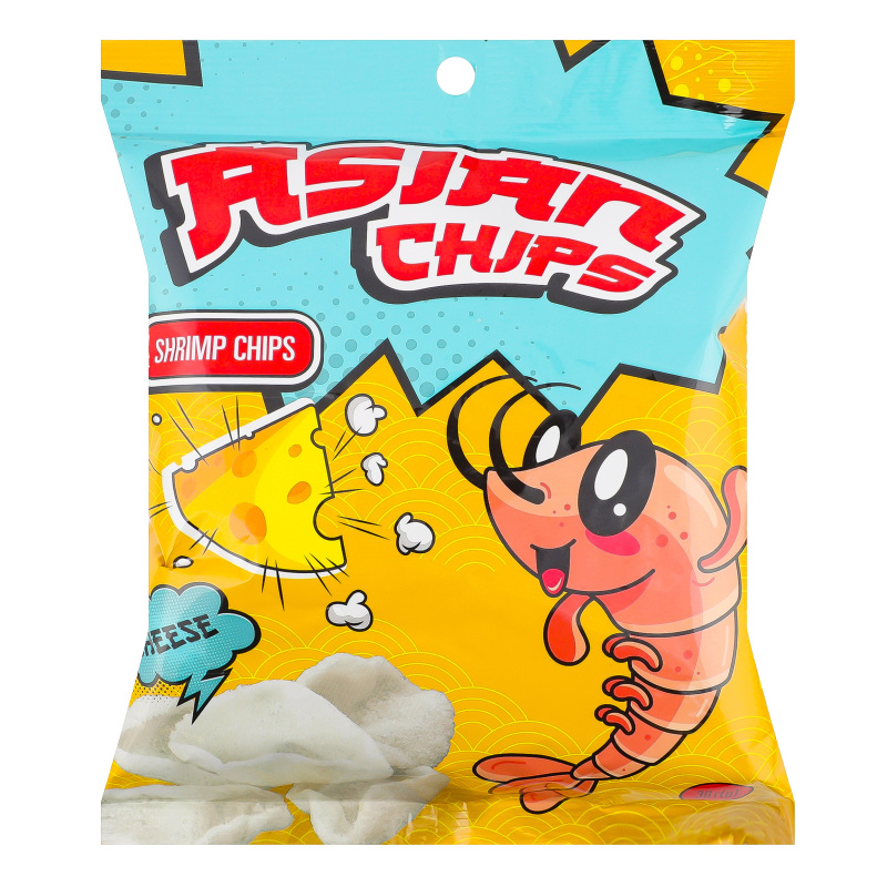 Чипси креветкові Сир Asian Chips м/у