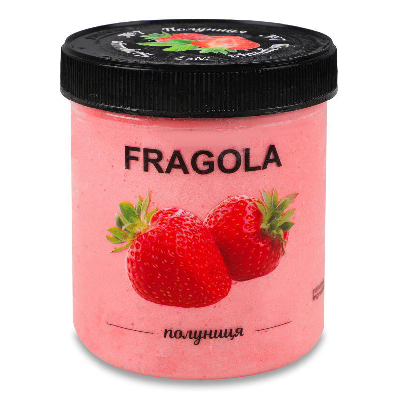 Морозиво сорбет Полуниця №7 350г пл/банка La Gelateria Italiana