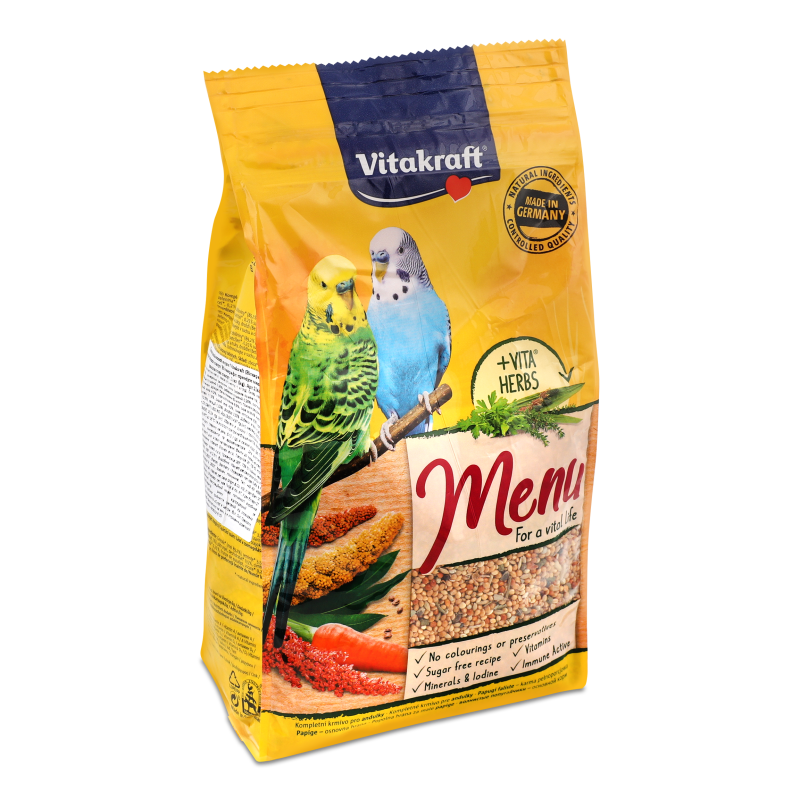 Корм д/папуг Меню 1кг Вітакрафт
