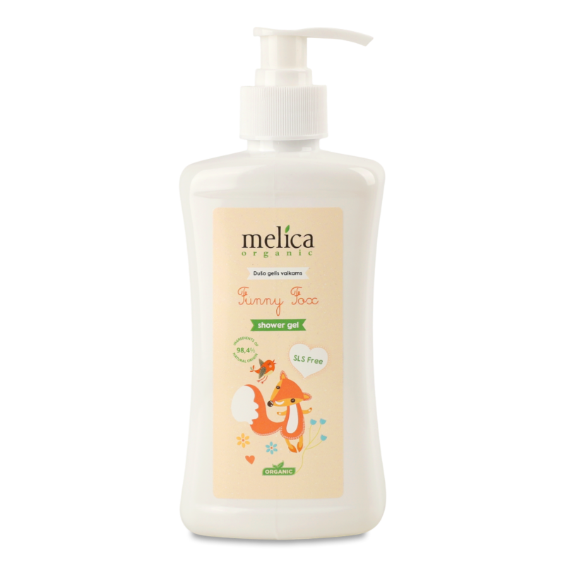 Гель д/душу дитячий Від Лисички 300мл Меліса Органік
