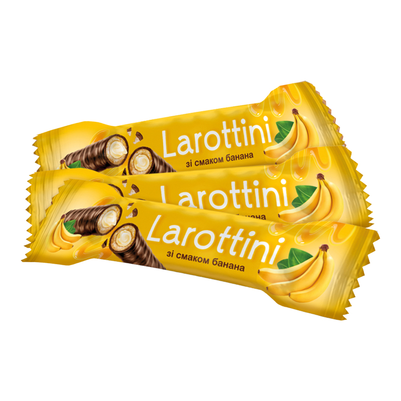 Цукерки зі смаком банана Larottini АВК кг
