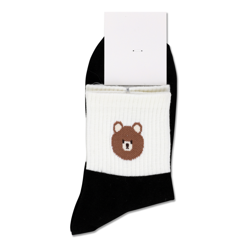 Шкарпетки жіночі рубчик резинка класичні р.35-42 в асортименті FHF24111648