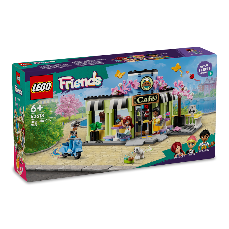 Конструктор Friends Кавярня Хартлейк-сіті 42618 Lego