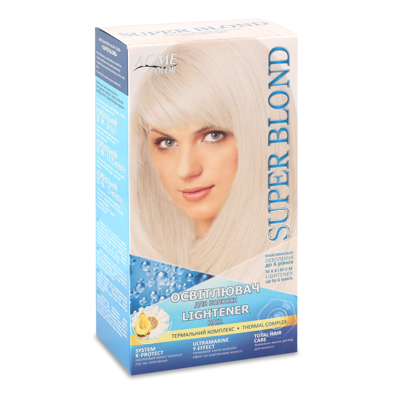 Освітлювач д/волосся Super Blond Acme Color