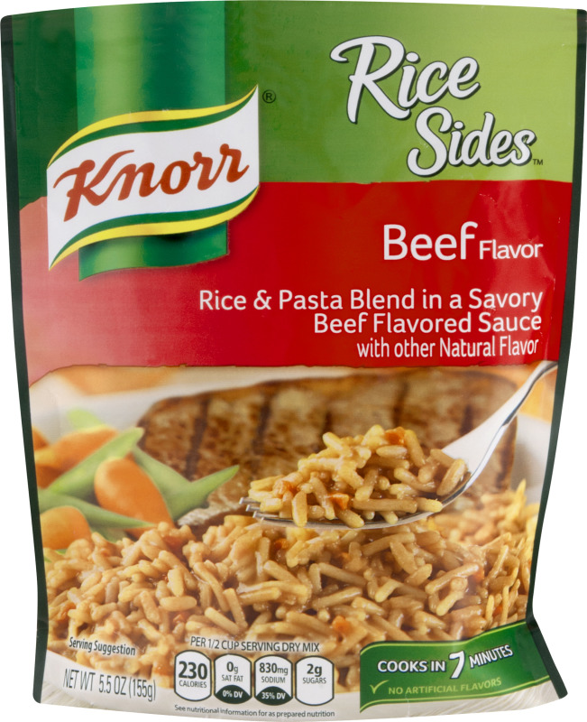 Kors Rice Knorr Rice Sides Beef Flavor Knorr(41000022678): customers reviews ...