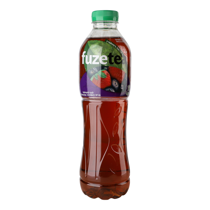 Чай холодний чорний зі смаком лісових ягід Fuzetea п/пл 1л Fuzetea