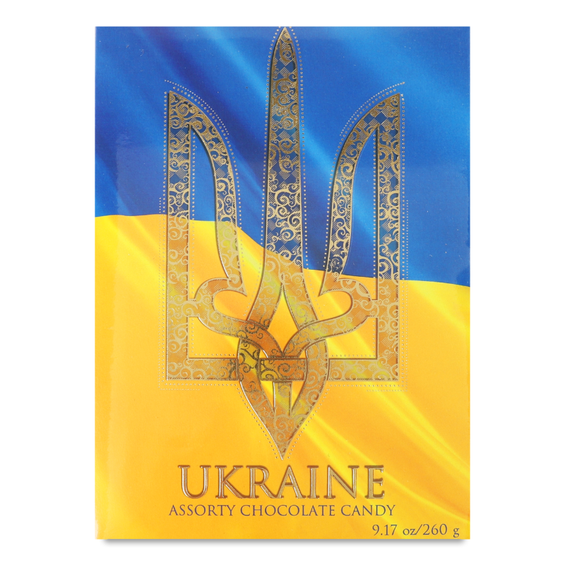 Набір цукерок Юкрейн 260г Рівненські цукерки