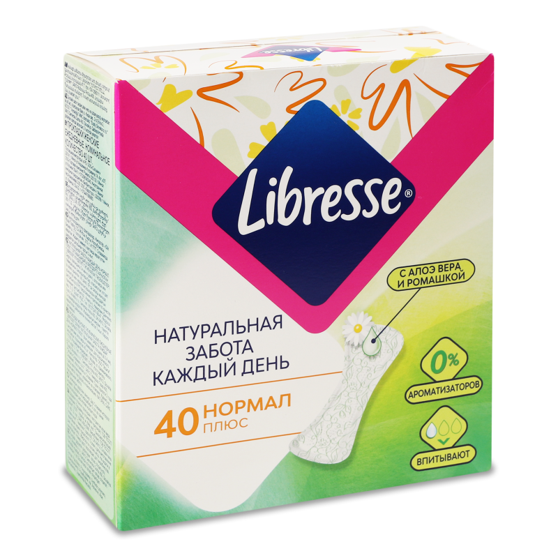 Прокладки щоденні Дейлі Нейче кеа Регулар 40шт Лібрес