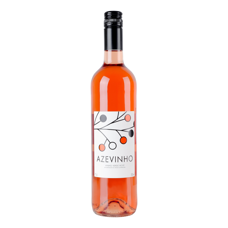Вино 0.75л 10% розовое полусухое Vinho Verde Azevinho бут Azevinho