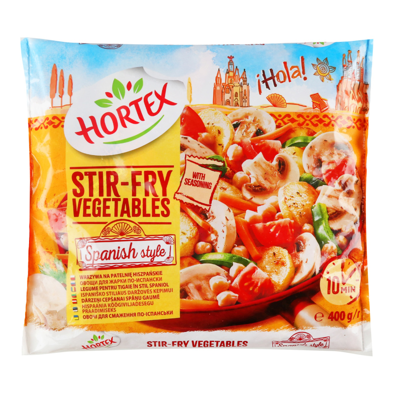 Овочі заморожені для смаження По-іспанськи Hortex м/у
