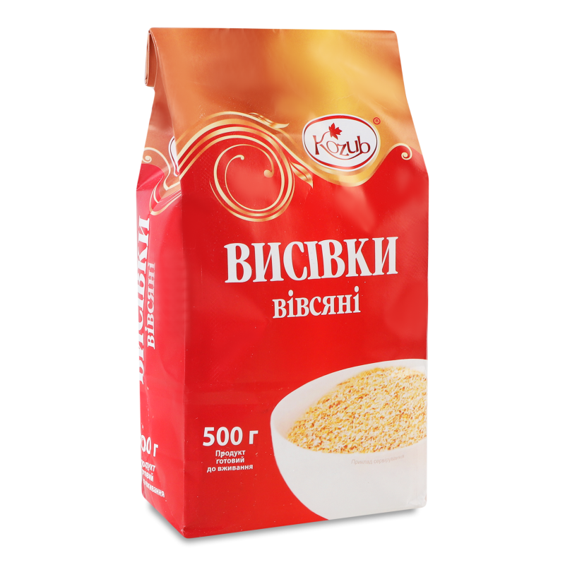 Висівки вівсяні 500г Козуб продукт