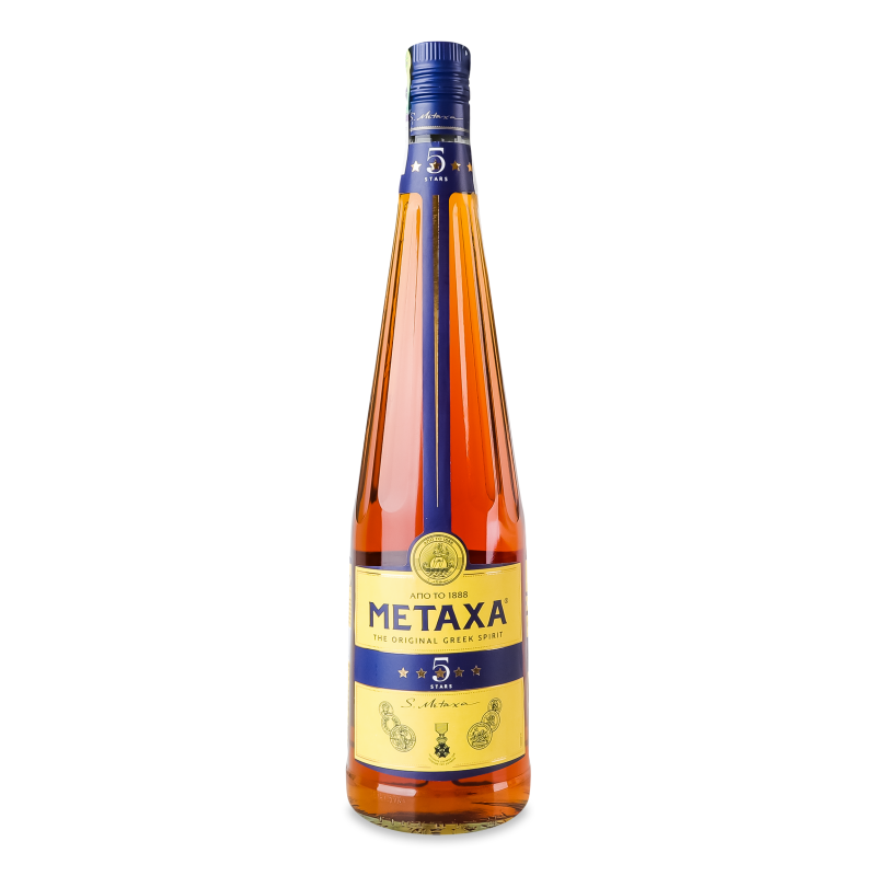 Напій алкогольний ***** 38% 1л Метакса
