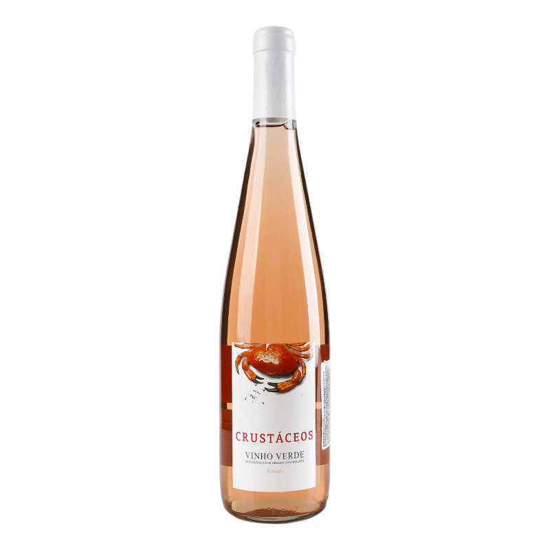Вино 0.75л 9.5% розовое полусухое Rosado Vinho Verde Crustaceos