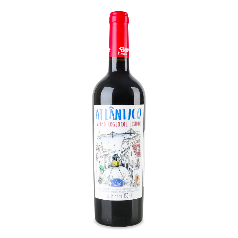 Вино Lisboa Tinto червоне сухе 13,5% 0,75л Atlantico