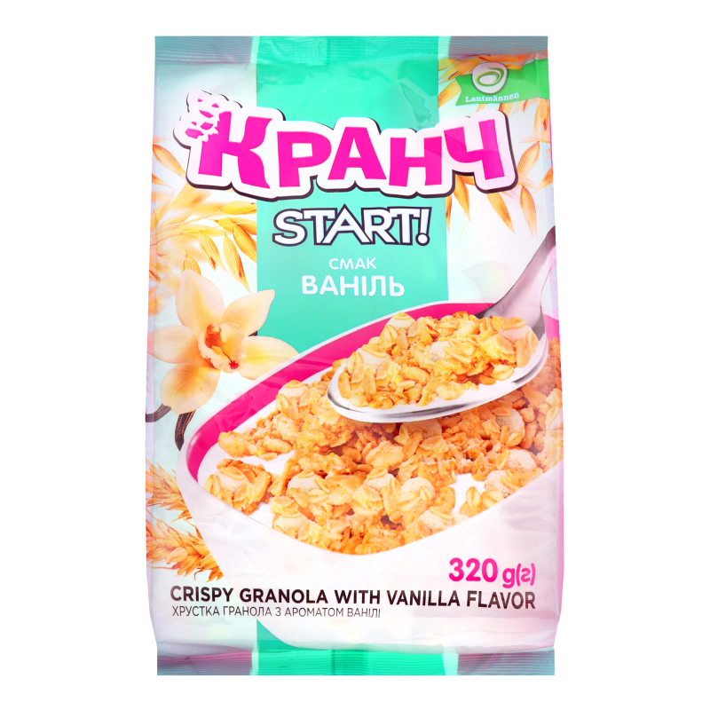 Гранола хрустка з ароматом ванілі Кранч Start! м/у