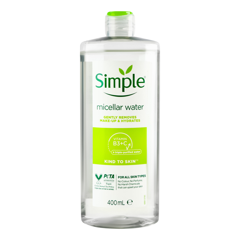 Вода мицелярная Kind To Skin Simple 400мл Simple(8710908371509): купить ...