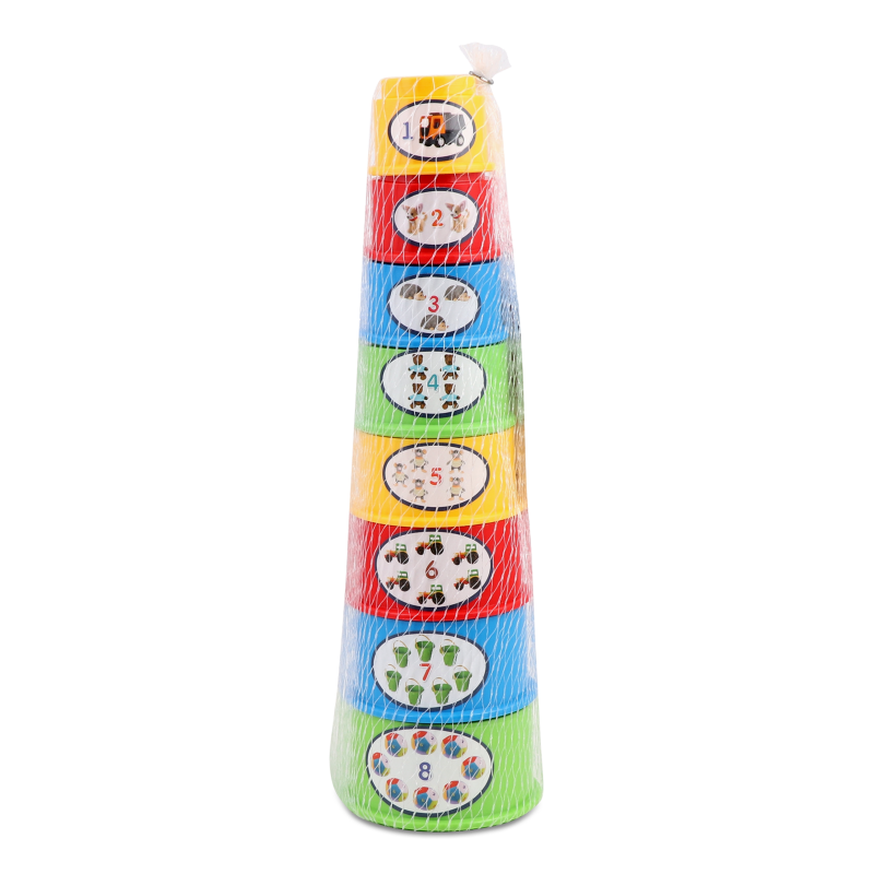 Набір ігровий Пірамідка 8елементів Тигрес