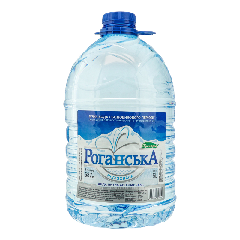 Вода питьевая негазированная Роганська п/бут 5л Роганська ...