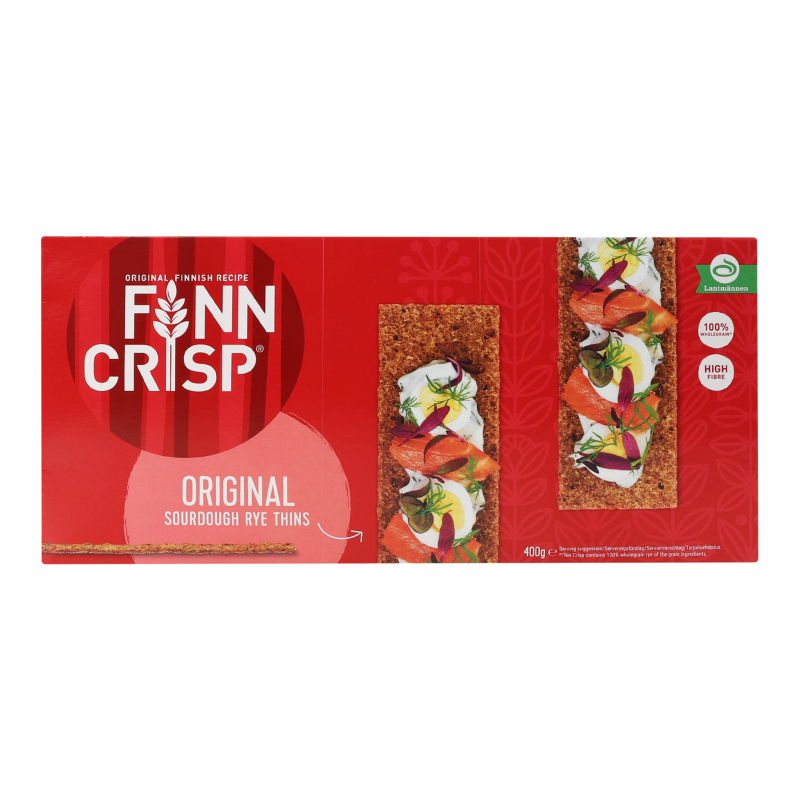 Сухарики житні Original Finn Crisp к/у 400г Finn Crisp 6410500091752 ...