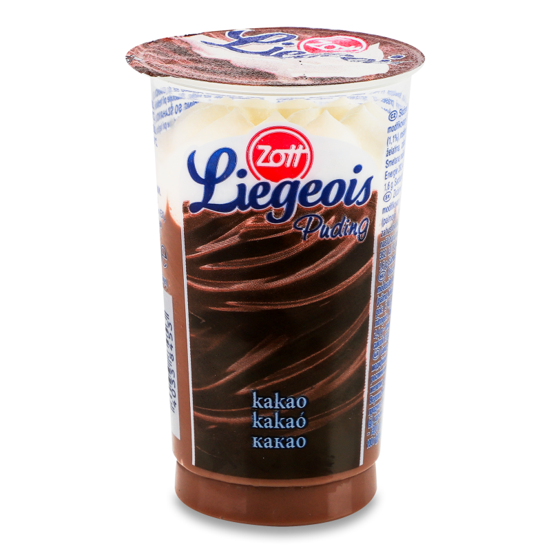 Десерт Liegeois Шоколадний з збитими вершками 175г Zott