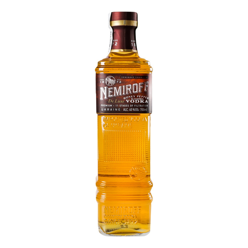Настойка 0.7л 40% медовая с перцем De Luxe Nemiroff бут Nemiroff ...