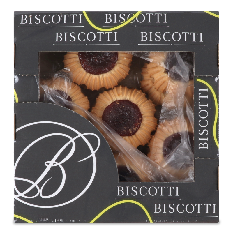 Печиво пісочно-відсадне Шарлотка фруктова 305г Biscotti