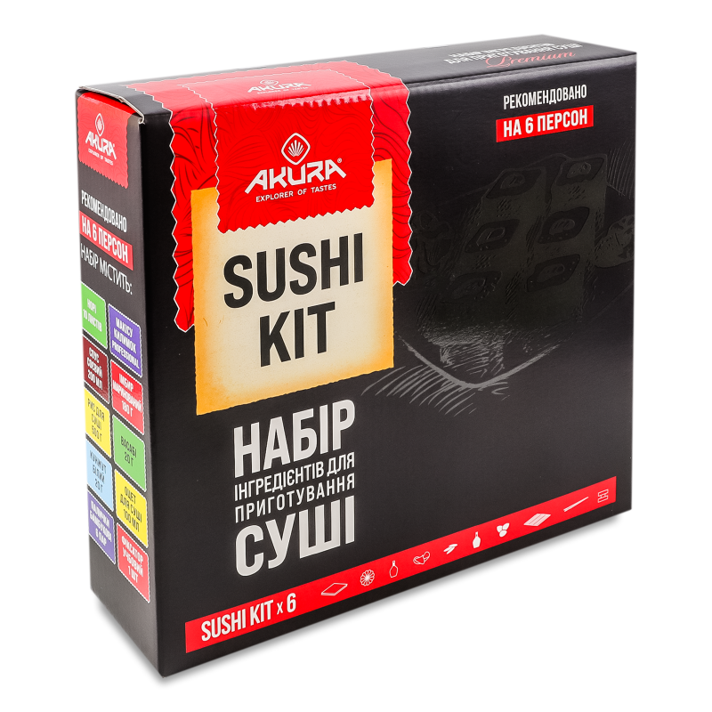 Набір д/суші Преміум на 6персон Акура