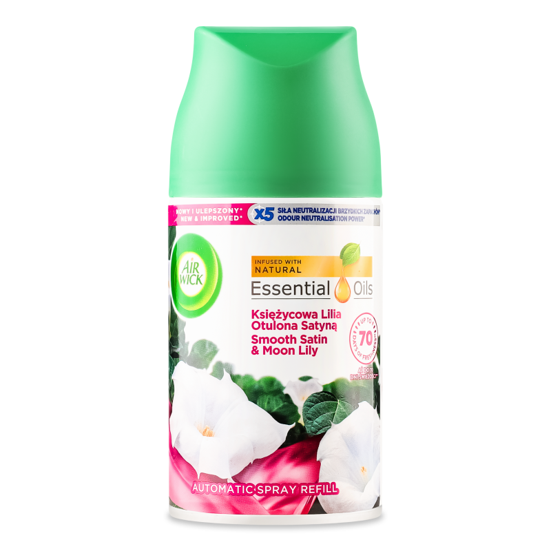 Освіжувач повітря Ніжність шовку та лілії автоматичний 250мл запаска Еір вік