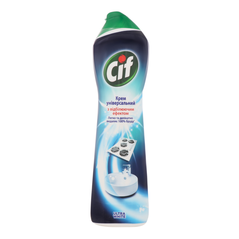 Крем чистячий Ultra White Cif 500мл Cif 8711600304918: купить в ...