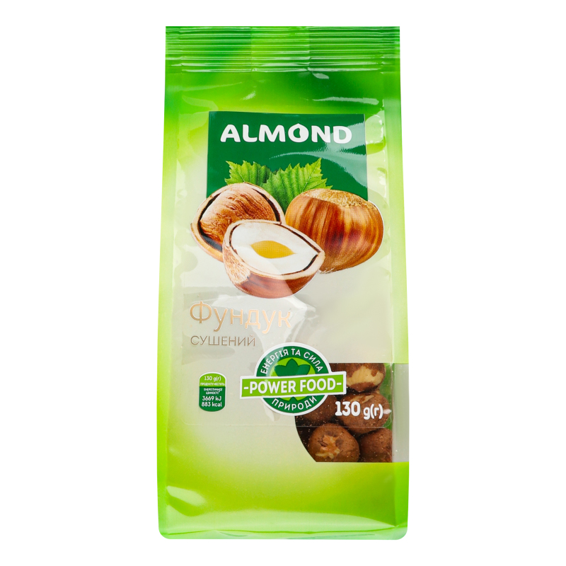 Фундук сушений Almond м/у