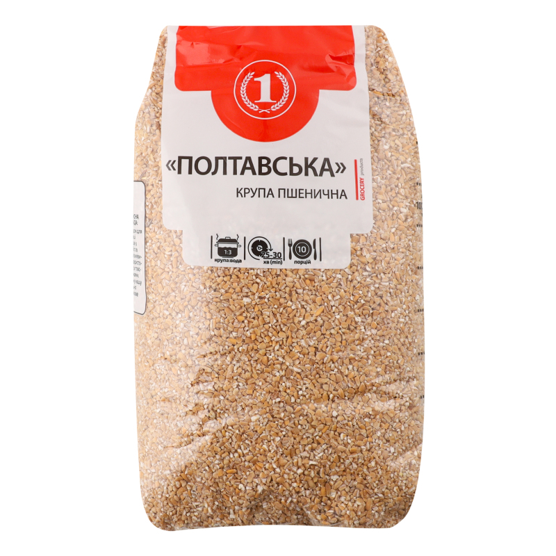 Крупа пшенична Полтавська ТМ "1" м/у