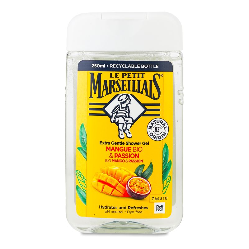 Гель д/душу Bio Mango&Passion 250мл Le Petit Marseillais
