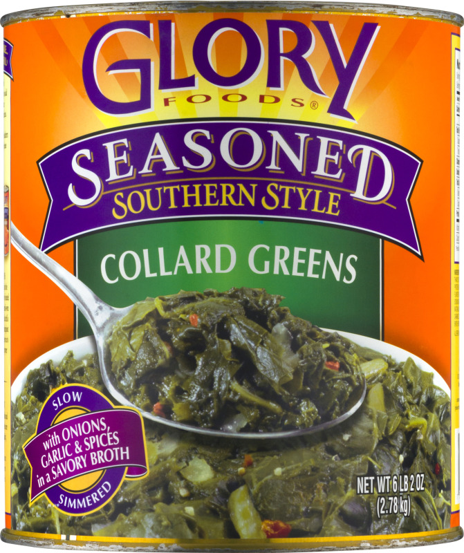 Glory Foods Seasoned Southern Style Collard Greens Glory Foods