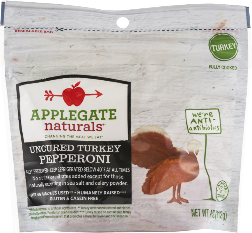 Applegate Naturals Uncured Turkey Pepperoni Applegate Naturals 