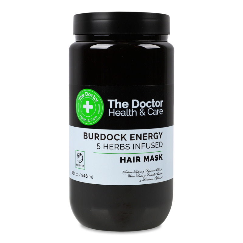 Маска д/волосся Реп”яхова сила на настої 5трав 946мл Зе Доктор Хелз енд Кеа