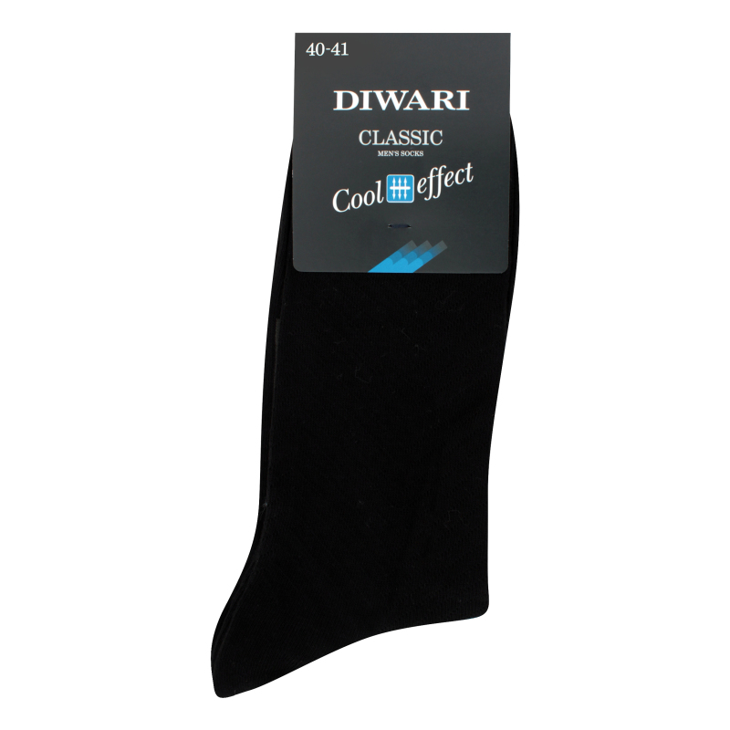 Носки diwari Classic Cool effec.муж чер.010 р.25 (4811473033275)