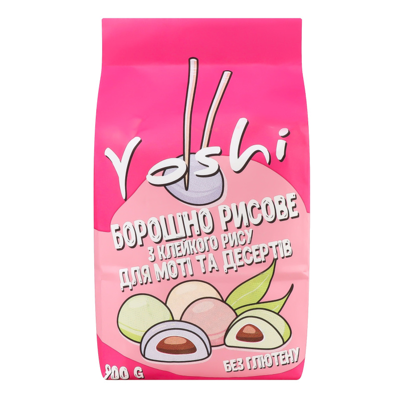 Борошно рисове з клейкого рису для моті та десертів Yoshi м/у
