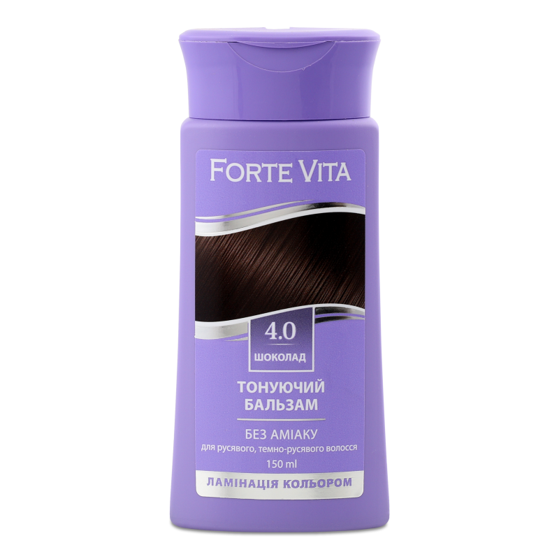 Бальзам тонуючий 4.0 шоколад 150мл Форте Віта