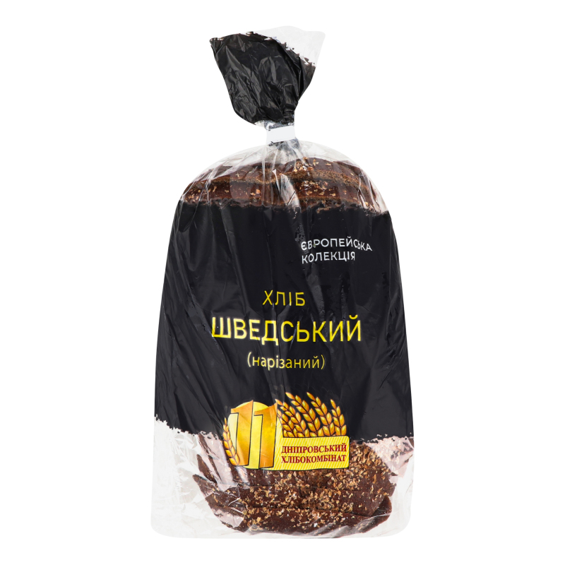 Хліб нарізний Шведський Дніпровський хлібокомбінат №11 м/у