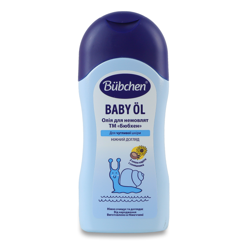 Олія д/немовлят д/чутливої шкіри 200мл Бюбхен