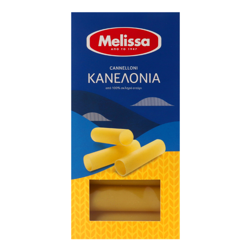 Вироби макаронні з твердих сортів пшениці Каннеллоні Melissa к/у