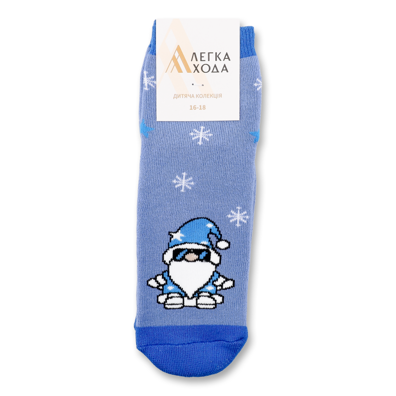Шкарпетки дитячі блакитні р.16-18 9311 Легка хода