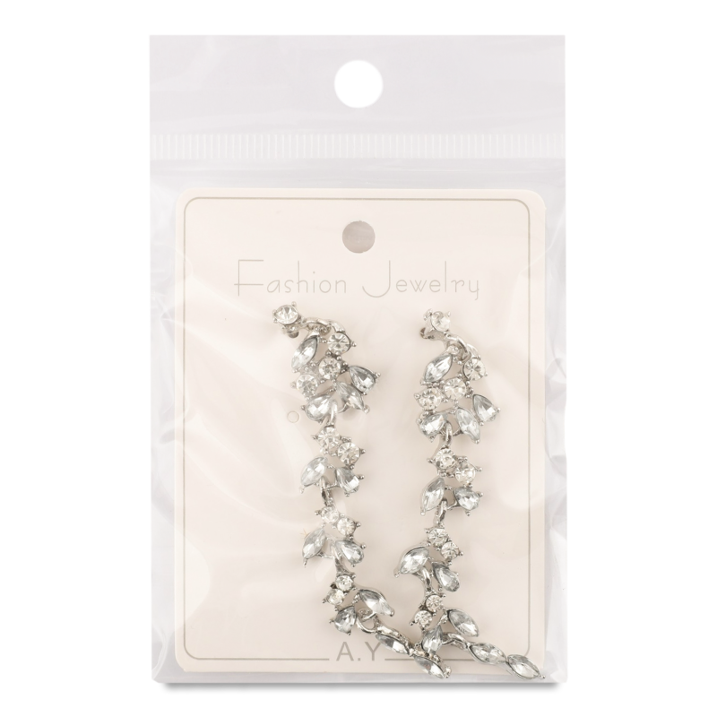 Сережки-гвіздки сірий метал в асортименті FHF25514EH542