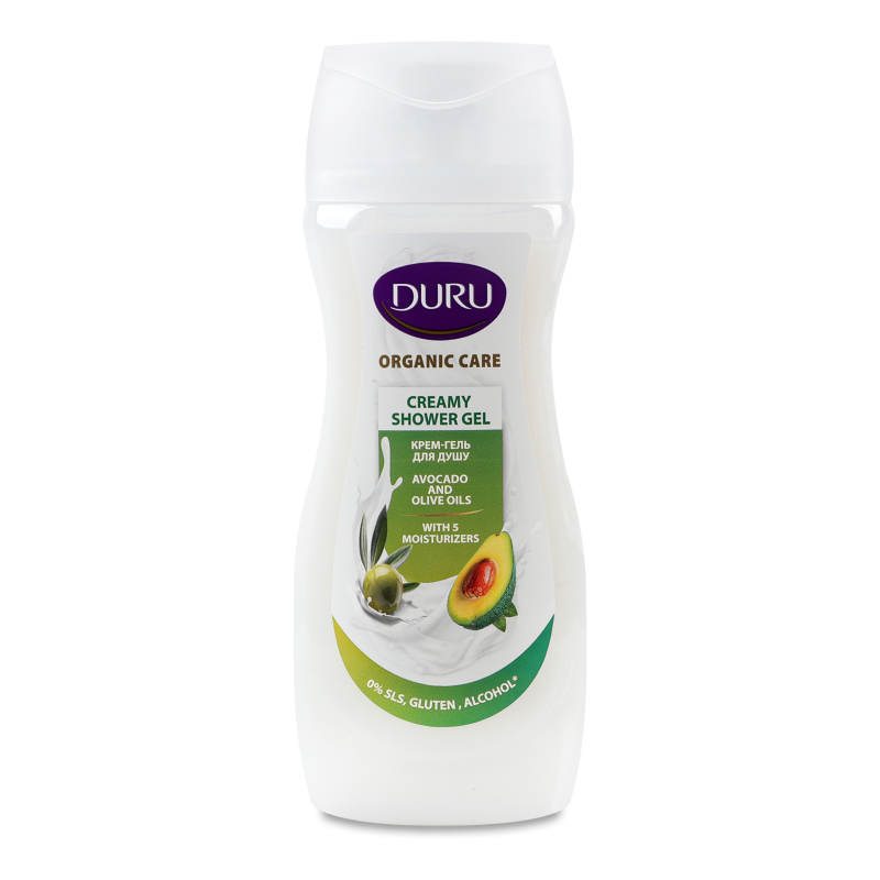 Крем-гель д/душу Organic Care Олії авокадо та оливи 250мл Duru