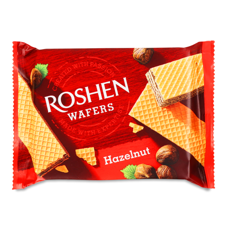 Вафлі Ваферс горіх 72г Рошен