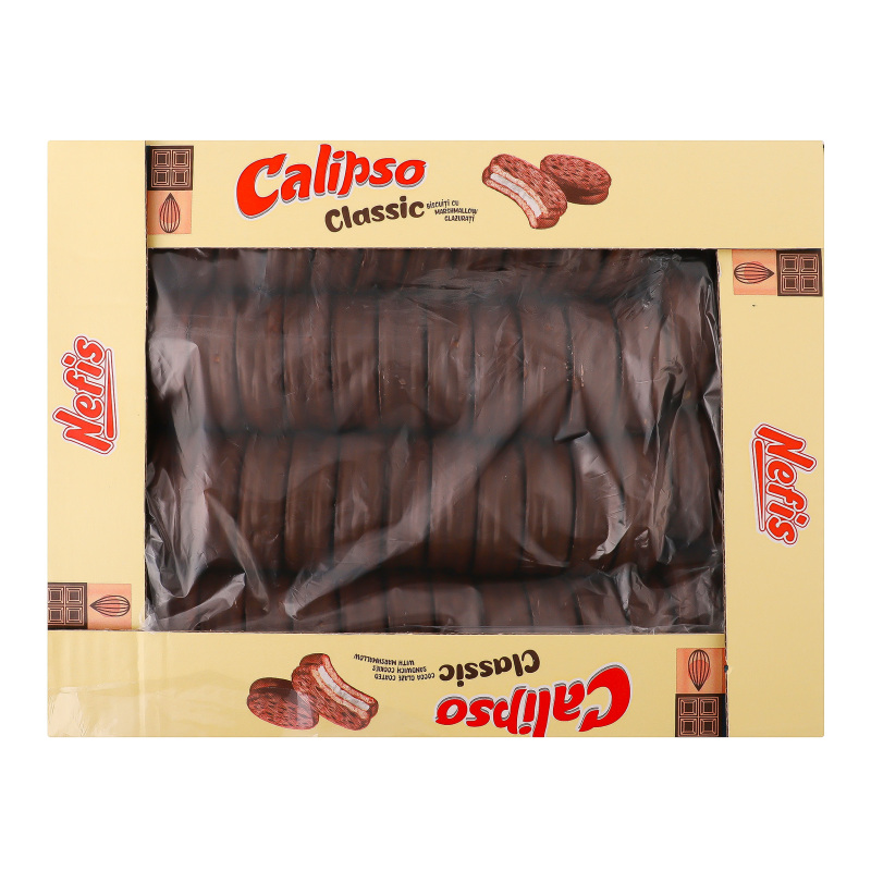 Печиво глазуроване з маршмеллоу Calipso Nefis кг