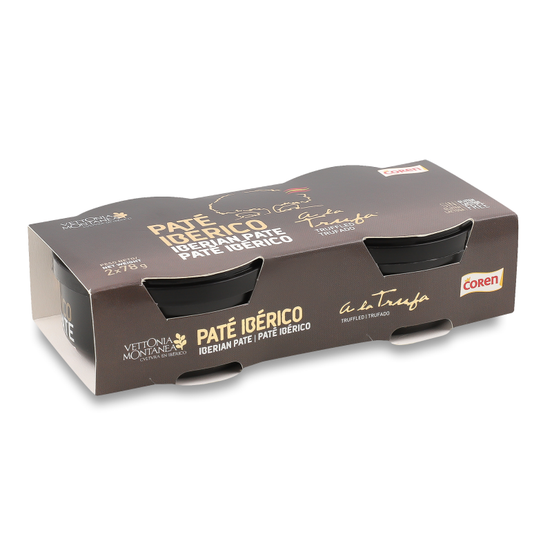 Паштет з свинячої печінки з трюфелем 2*78г Coren