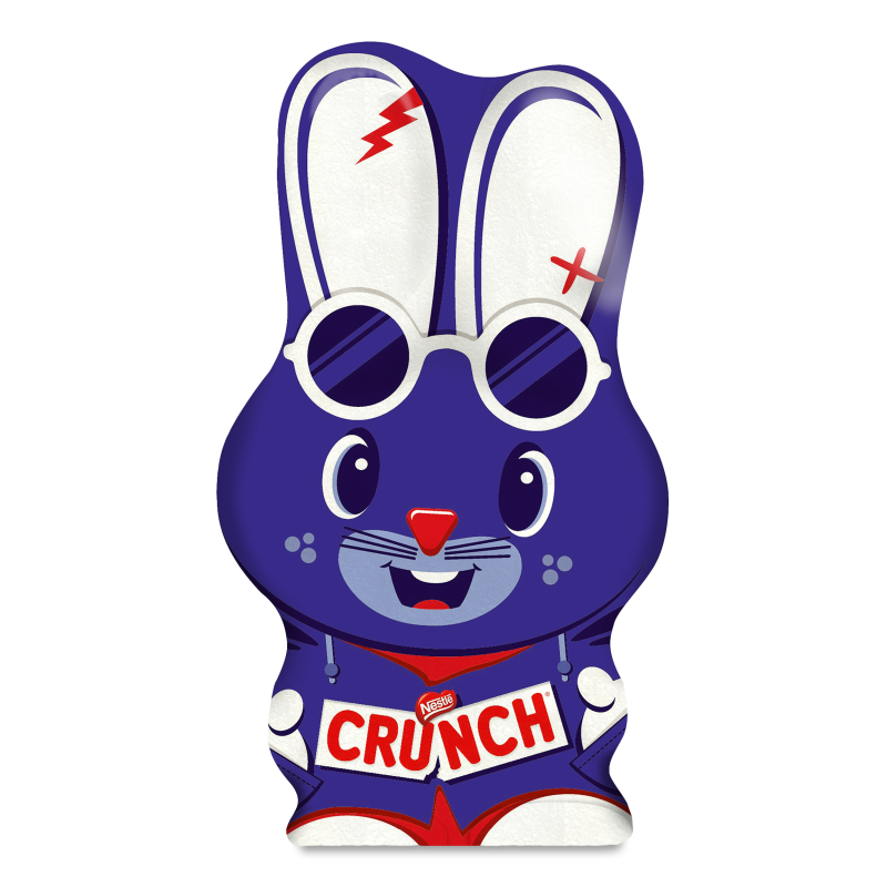 Фігурка з молочного шоколаду Кролик з рисовими кріспами 88г Crunch